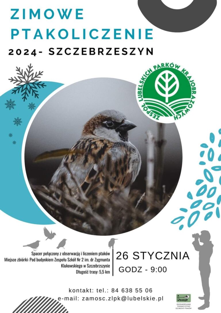 Zimowe Ptakoliczenie w Szczebrzeszynie